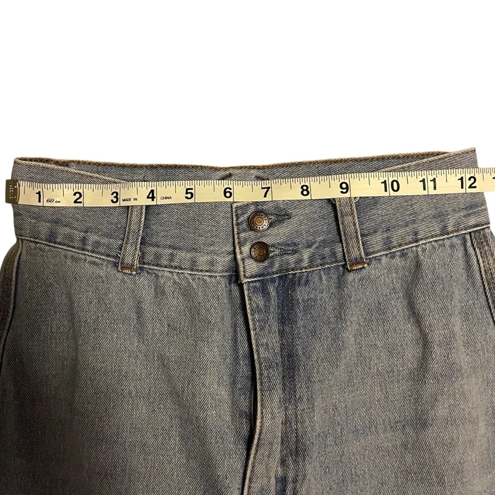 Ghanda Women’s Wide Leg Flare Leg Bell Bottom Charlie Jeans in Boston Blue Boho - Picture 12 of 14